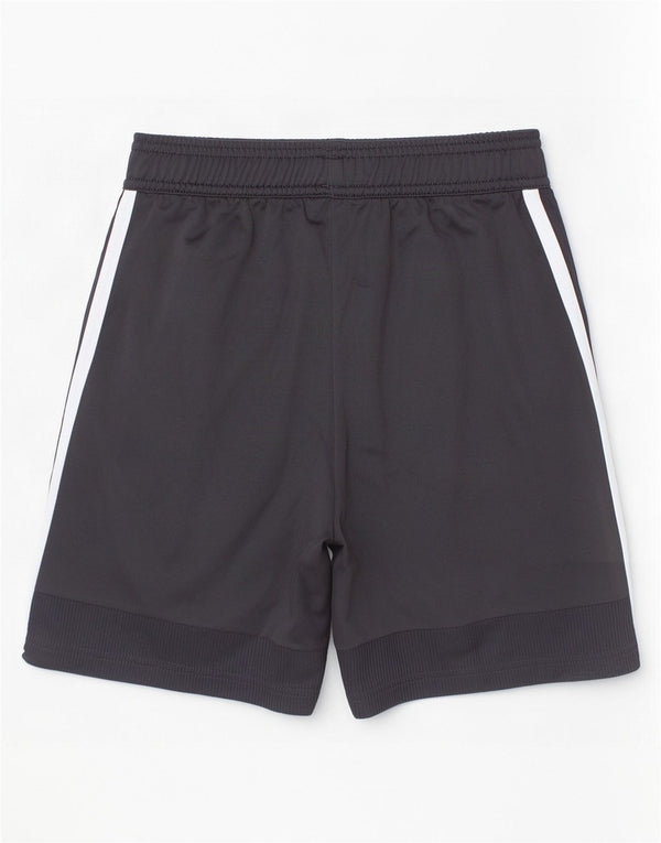 Adidas Sportshorts für Jungen, 11–12 Jahre, schwarzes Polyester