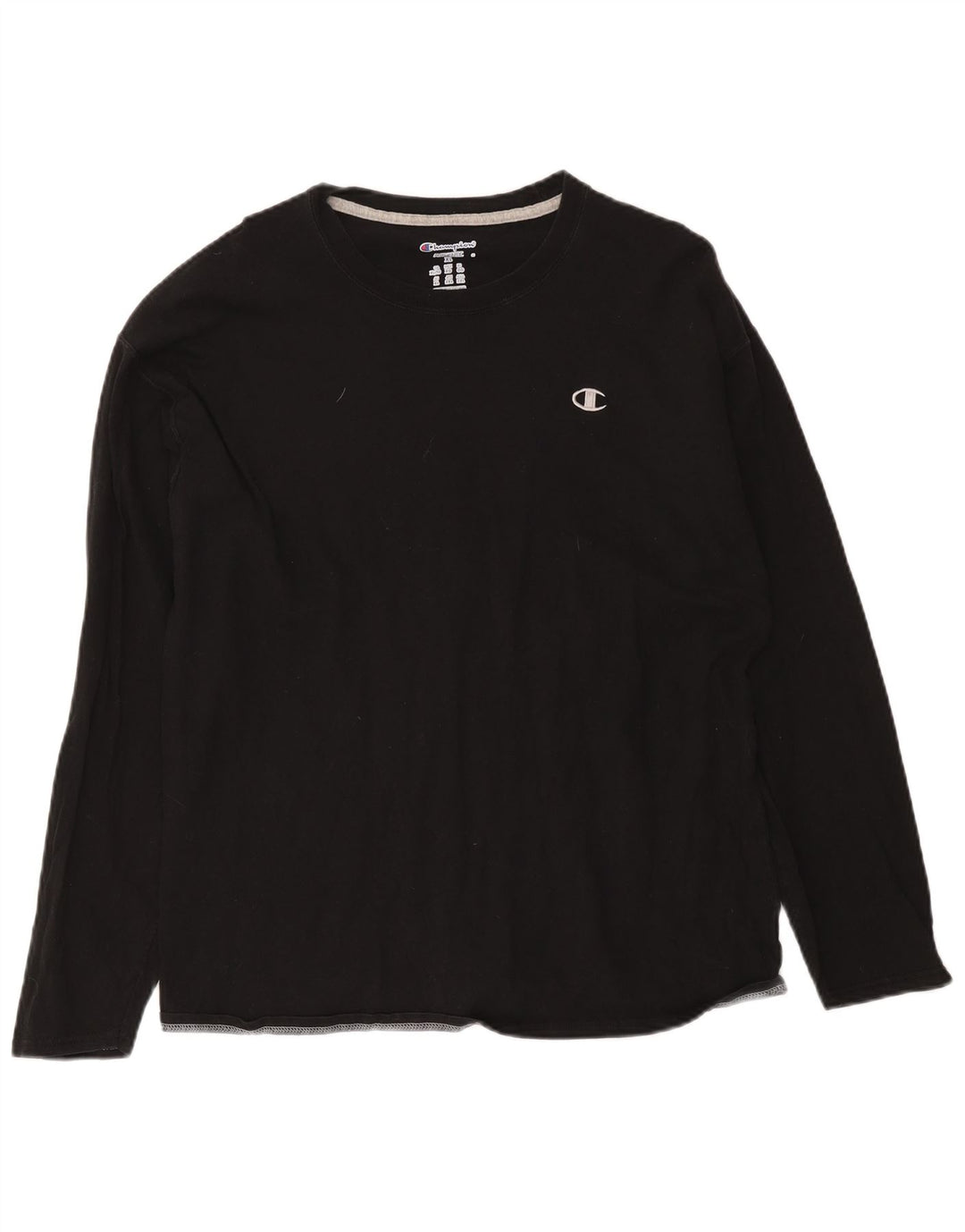 Champion Herren Top Langarm XL Schwarz