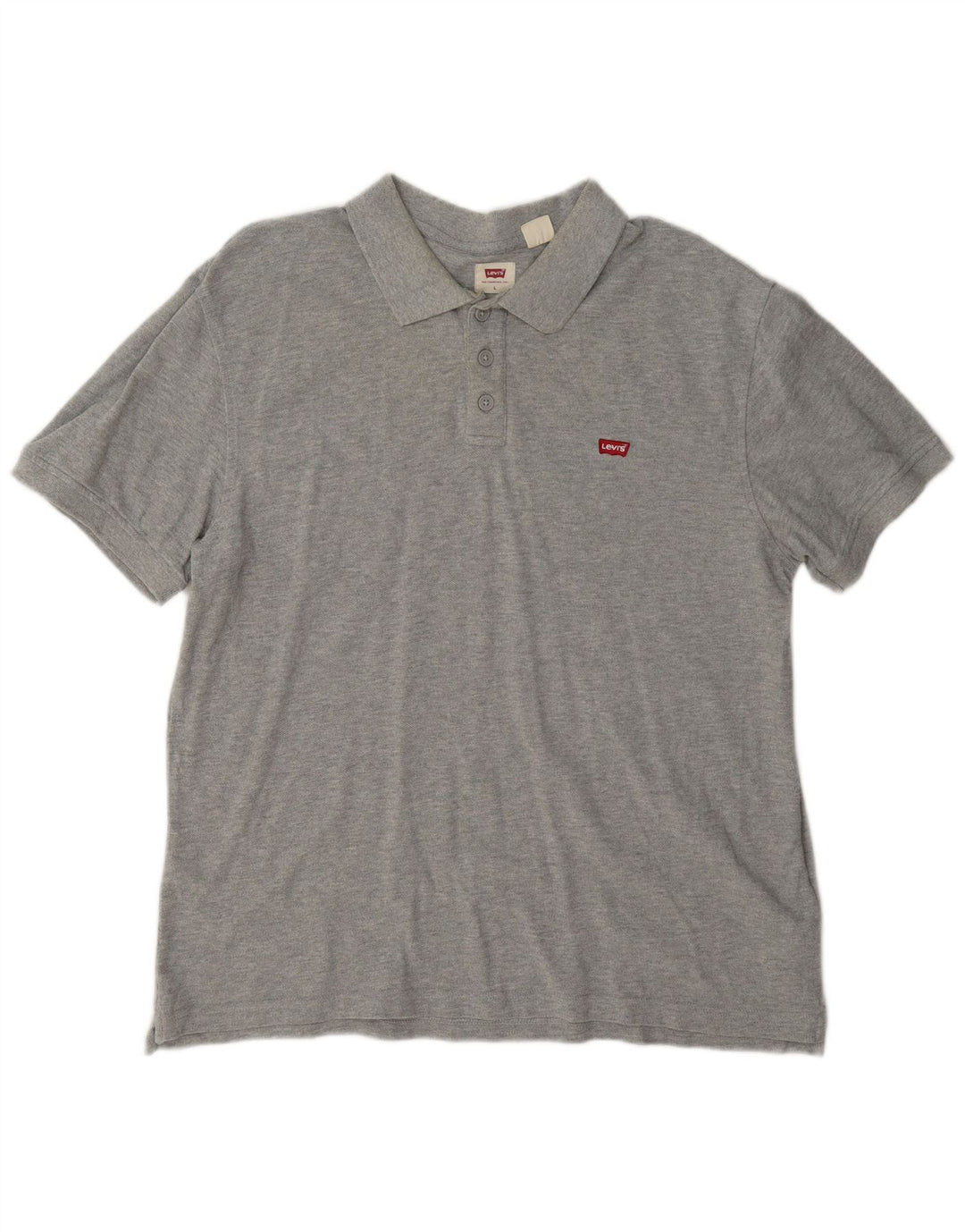 Levi's Herren-Poloshirt, große graue Baumwolle