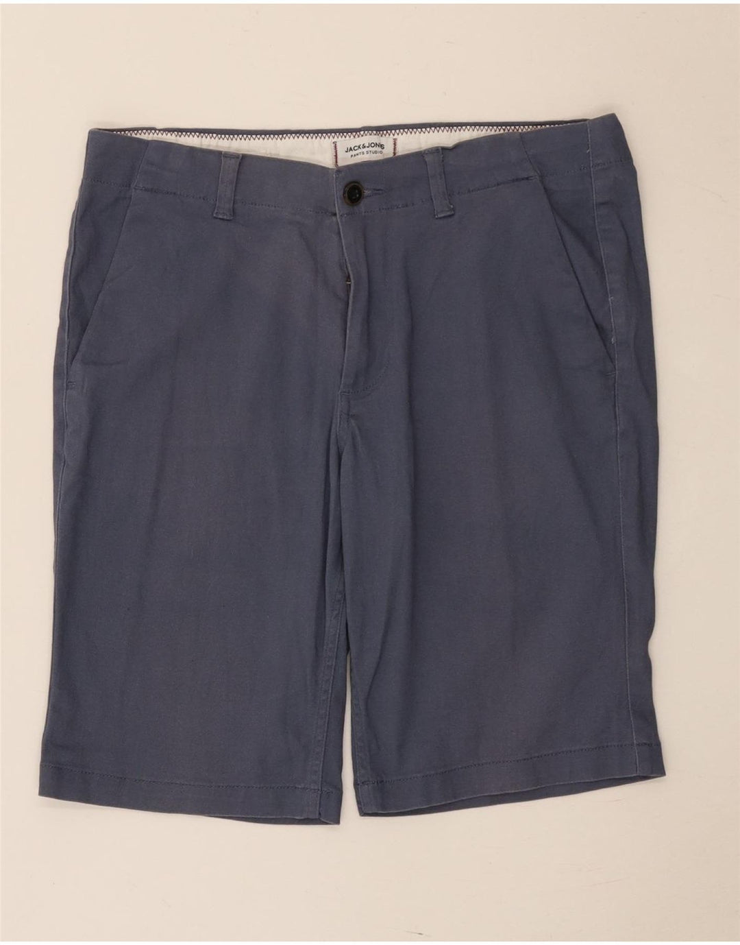 Jack & Jones Herren-Chinoshorts, Größe M, W32, Marineblau, Baumwolle