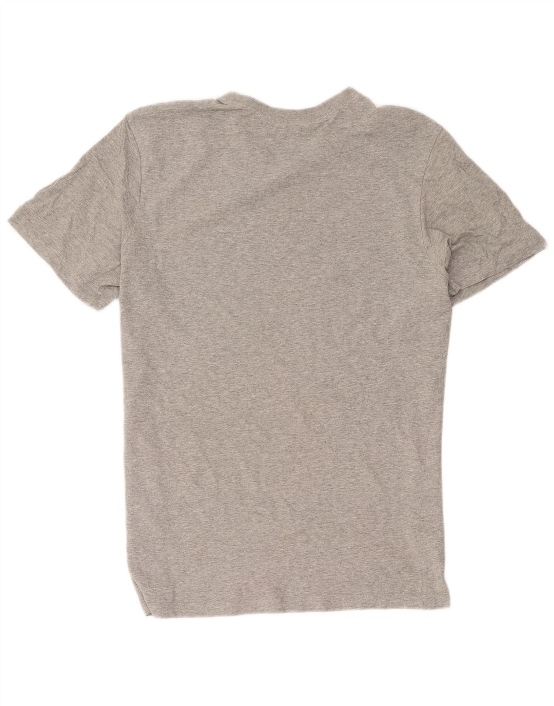 Nike Herren-T-Shirt mit Grafik, Größe L, aus grauer Baumwolle