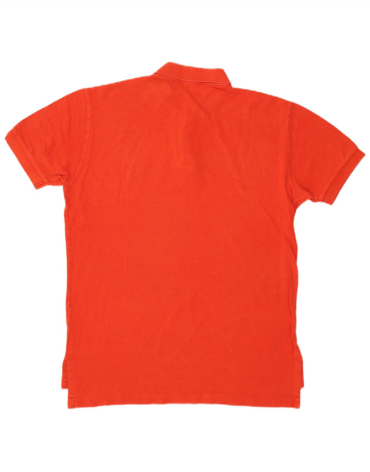 Polo Ralph Lauren Herren-Poloshirt aus mittelroter Baumwolle