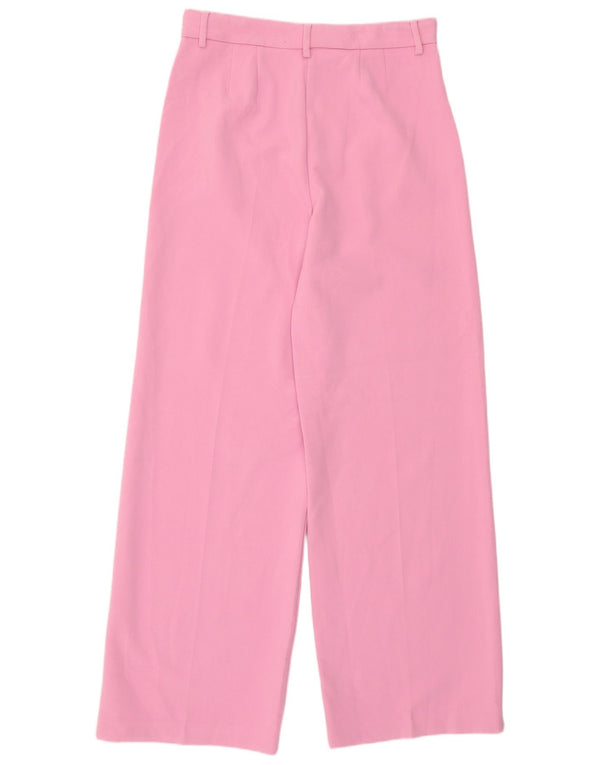 Marks & Spencer Damen-Freizeithose mit hoher Taille, UK 12, M, W30, L32, Rosa