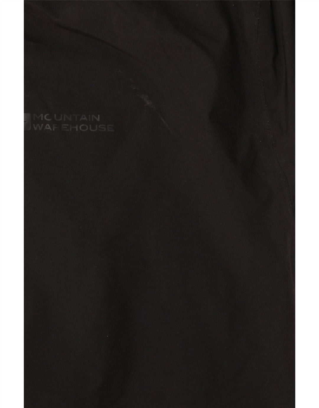 Mountain Warehouse Damen-Regenmantel mit Kapuze, UK 28 6XL, schwarzes Polyester