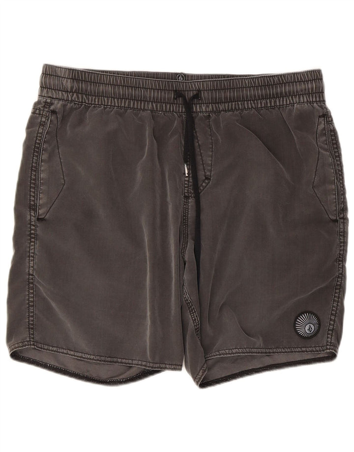 Volcom Herren-Badeshorts, Größe S, Grau