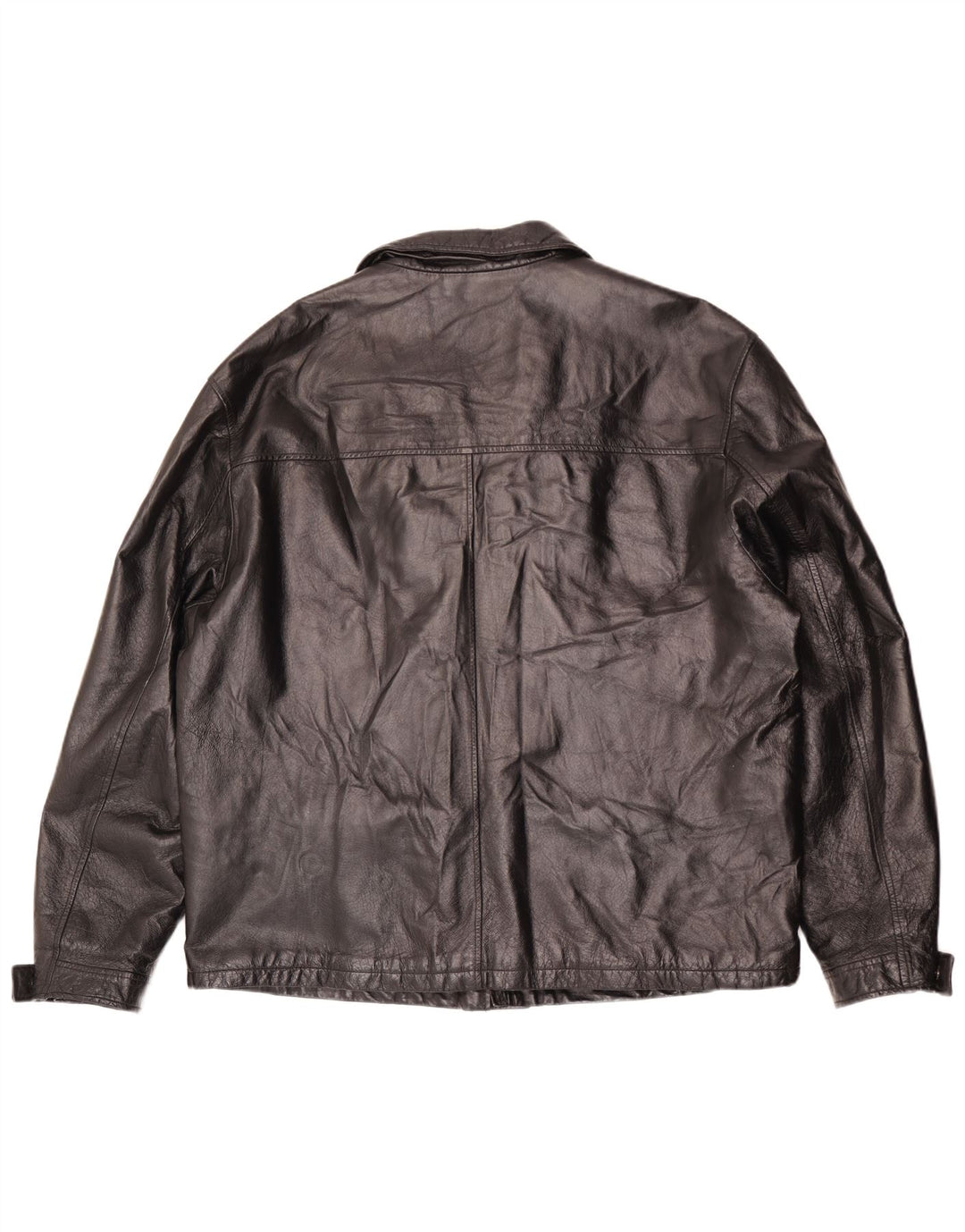 La Pelle Herren Lederjacke IT 58 4XL Schwarz