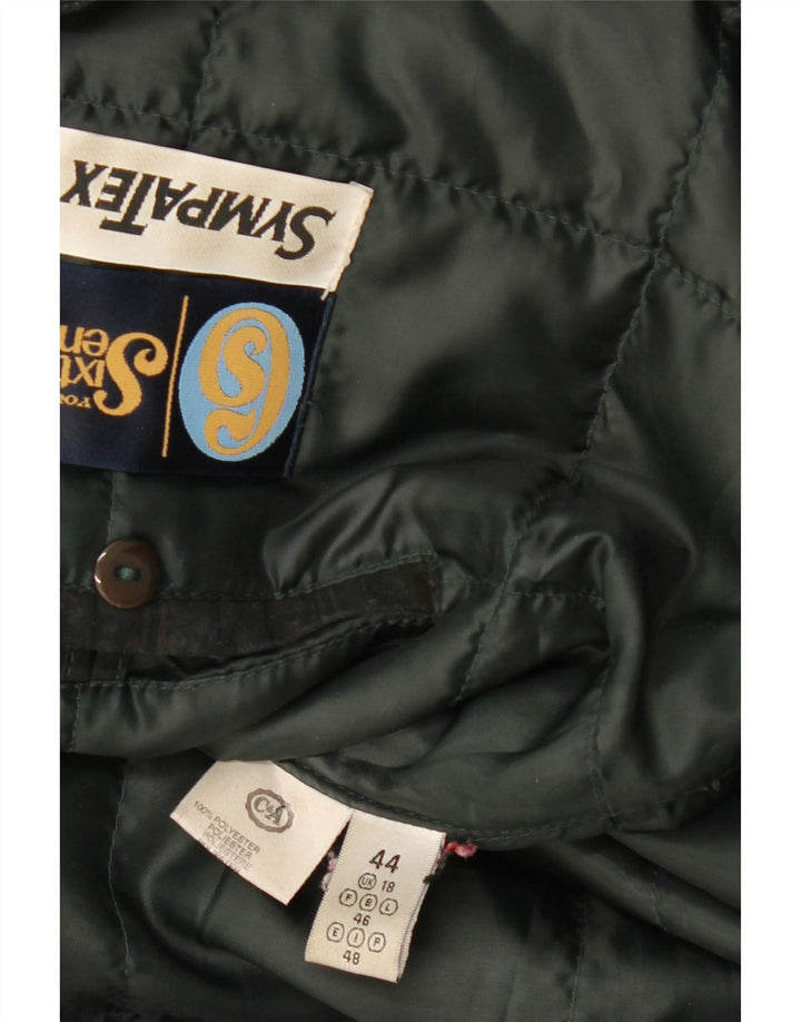 C&A Womens Oversized Hooded Windbreaker Coat UK 18 XL Navy Blue Polyester Vintage C&A and Second-Hand C&A from Messina Hembry 