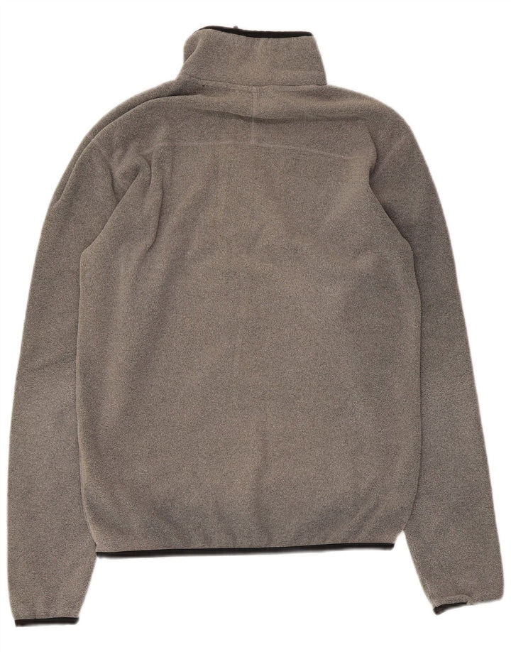 The North Face Herren-Fleecepullover mit Reißverschluss, XS, graues Polyester