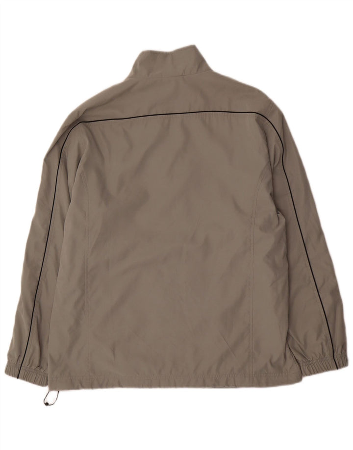 Champion Herren-Trainingsanzug-Top-Jacke XL, graues Polyester
