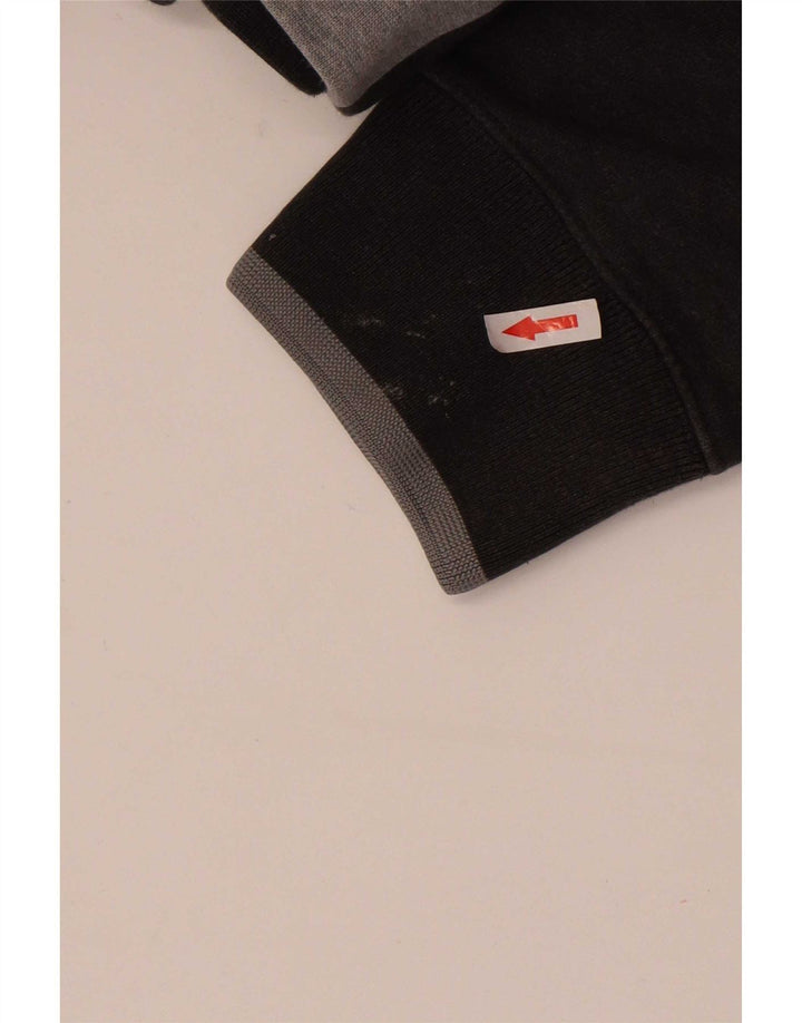 Nike Herren-Sweatshirt mit Grafik, groß, aus schwarzer Baumwolle