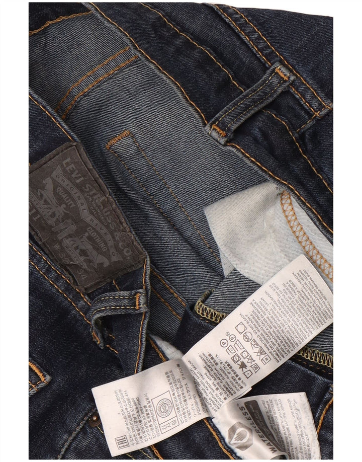 Levi's Herren 511 Slim Jeans SLIW32 L34 Blaue Baumwolle