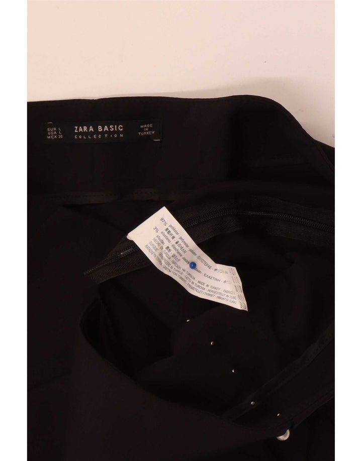 Zara Herren-Freizeitshorts, groß, W30, schwarzes Polyester