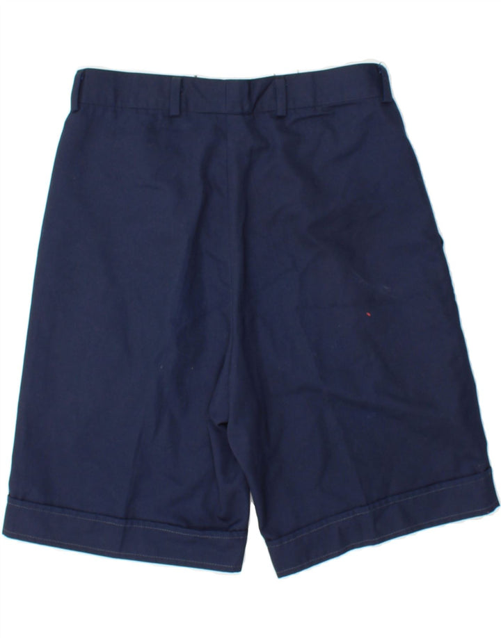 FILA Womens Pegged Chino Shorts W26 Medium Navy Blue Vintage Fila and Second-Hand Fila from Messina Hembry 