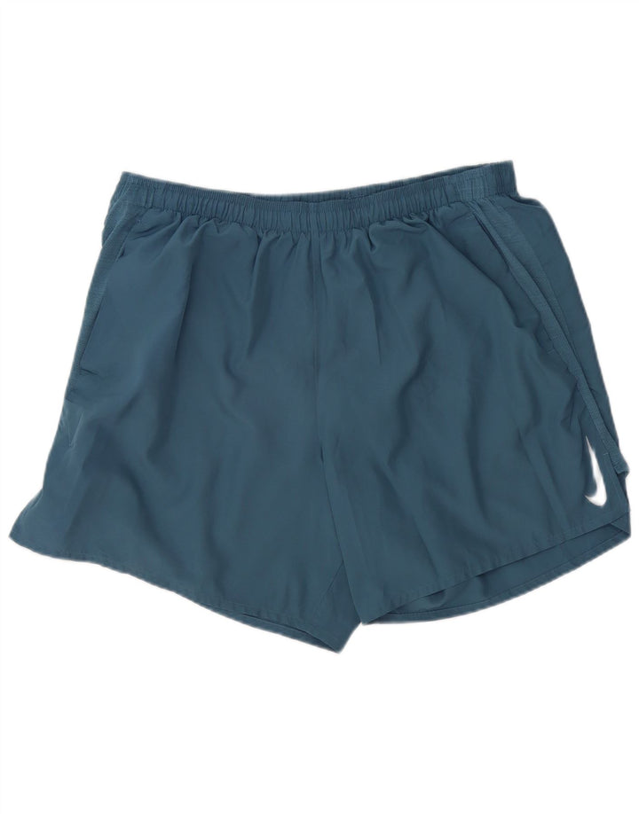 Nike Herren Dri Fit Sport Shorts 2XL Blau Polyester