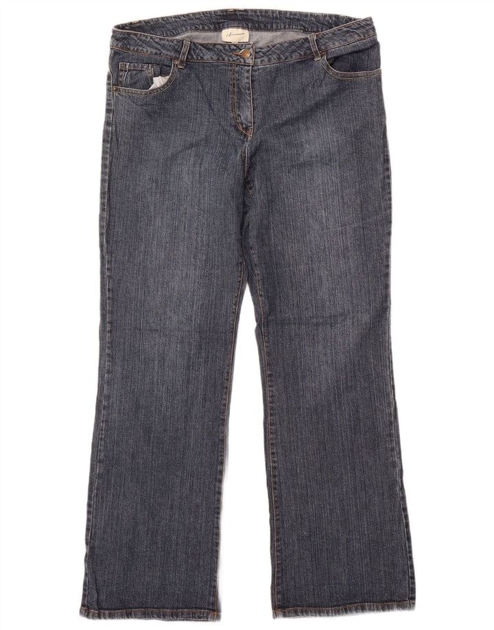 Autograph Damen Straight Jeans UK 18 XL W38 L33 Blau