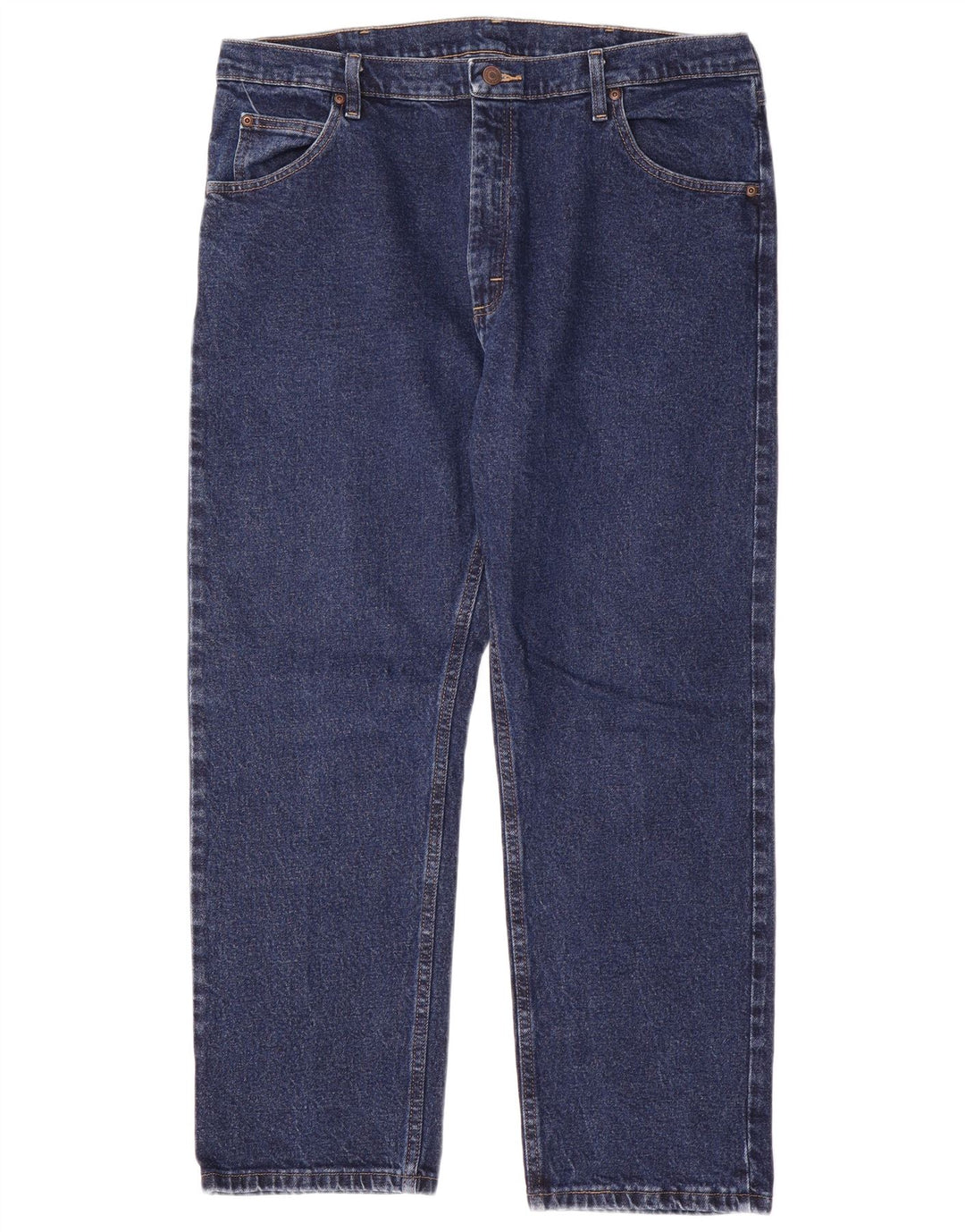 Wrangler Herren Straight Jeans W38 L29 Blaue Baumwolle