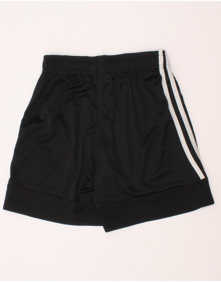 Adidas Sportshorts für Jungen, 11–12 Jahre, schwarzes Polyester