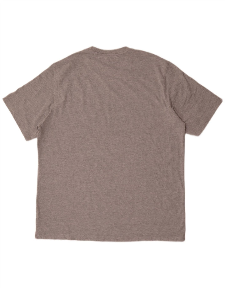 Champion Herren Grafik T-Shirt Top 2XL Grau Baumwolle