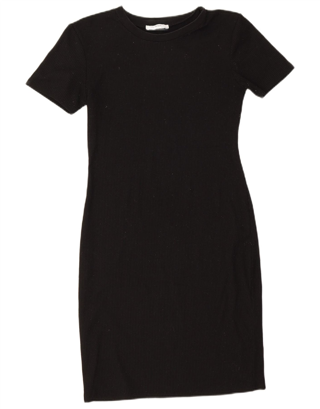 Zara Damen Trafaluc Etuikleid UK 12 Medium Schwarz Polyester