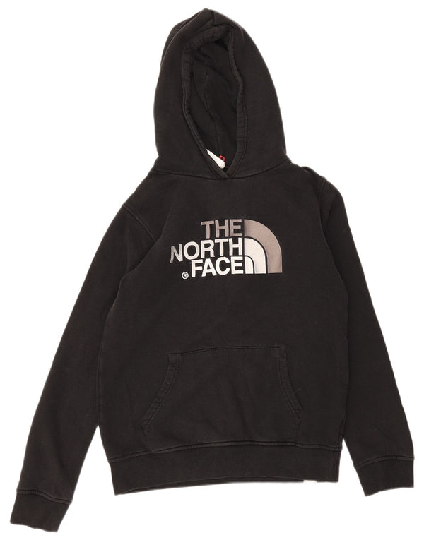 The North Face Mädchen-Kapuzenpullover mit Grafik, 13–14 Jahre, XL, schwarze Baumwolle