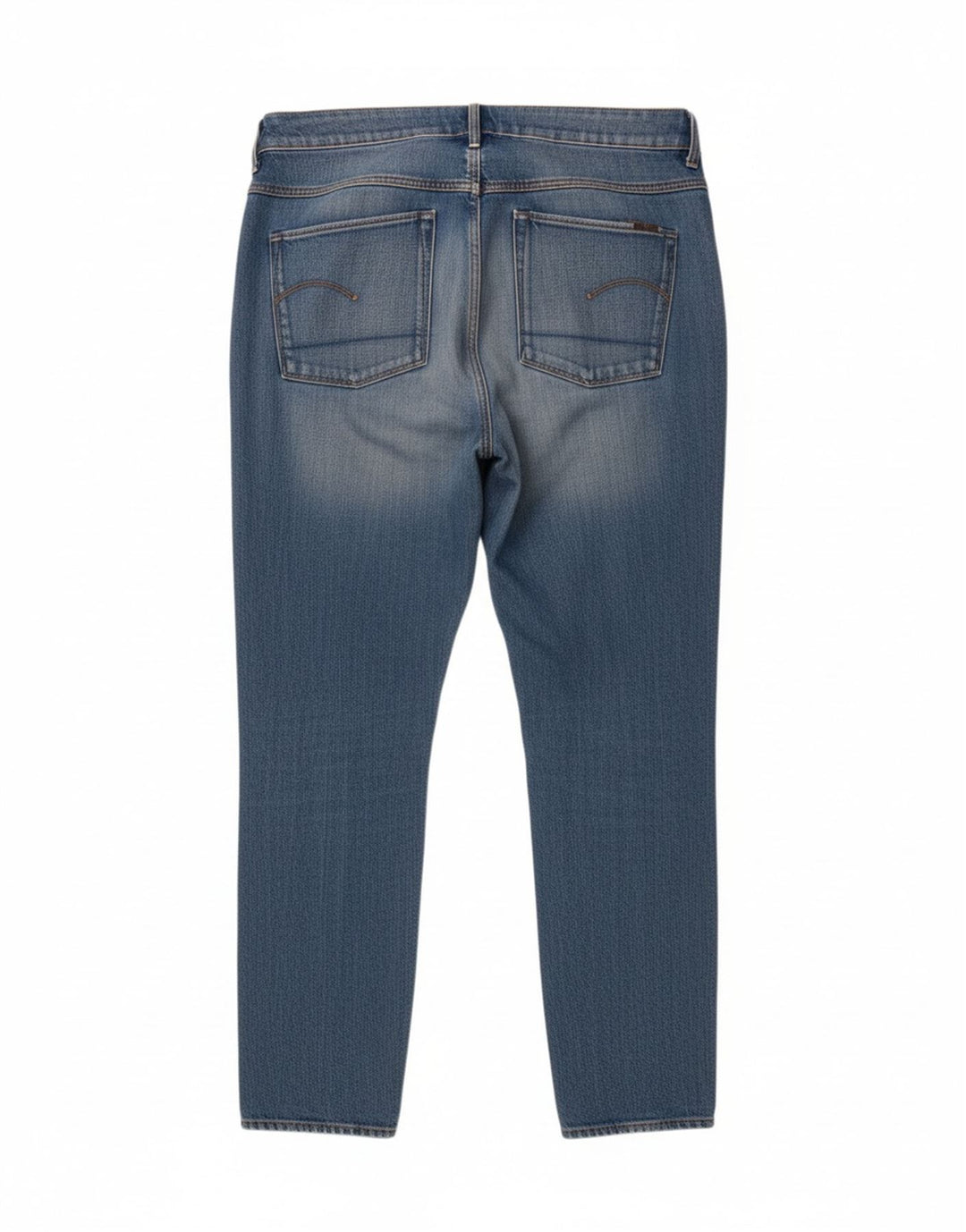 G-STAR Womens Straight Jeans W30 L28 Blue Cotton