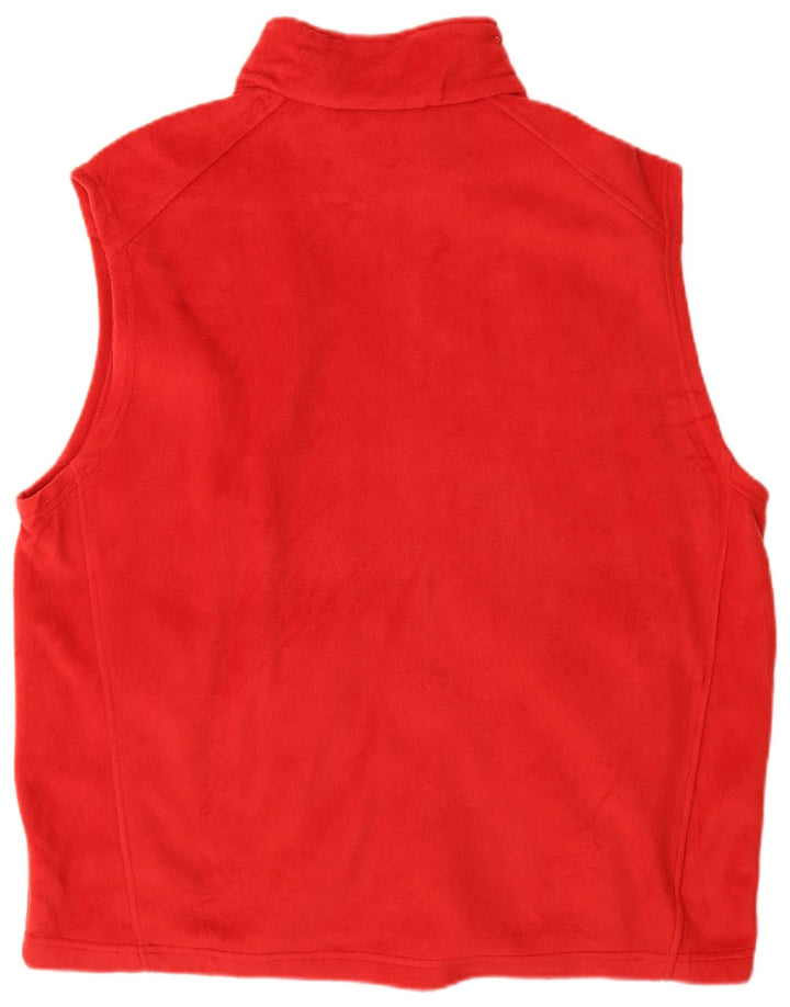 Columbia Herren Fleeceweste UK 42 XL Rot Polyester