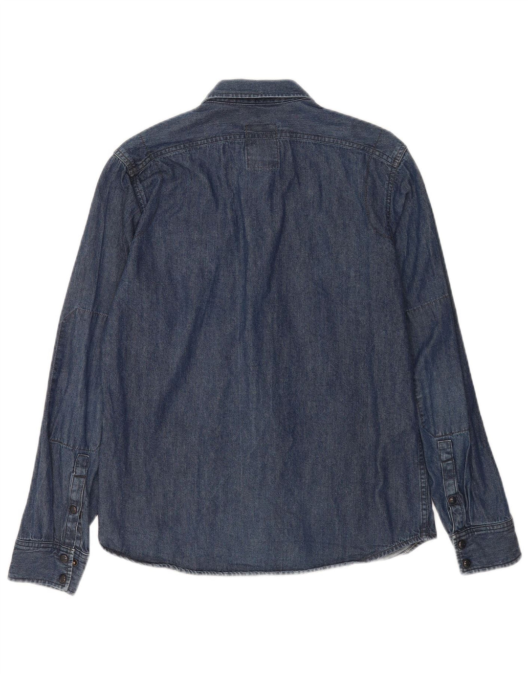 G-Star Herren-Jeanshemd aus mittelblauer Baumwolle