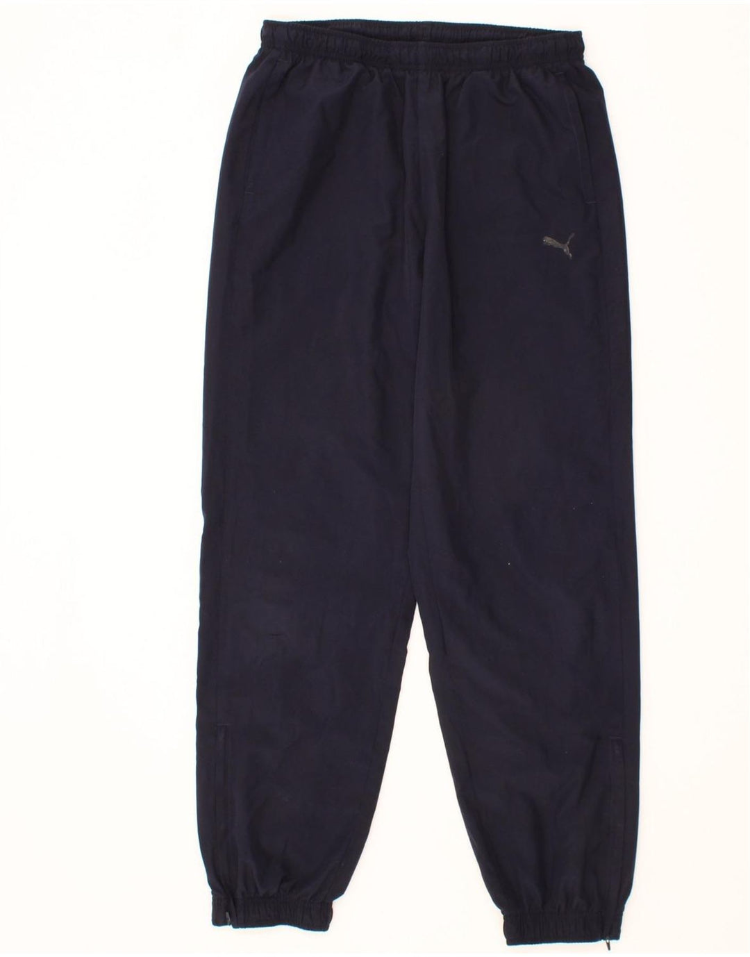 PUMA Mens Tracksuit Trousers Joggers Large  Navy Blue Polyester Vintage Puma and Second-Hand Puma from Messina Hembry 