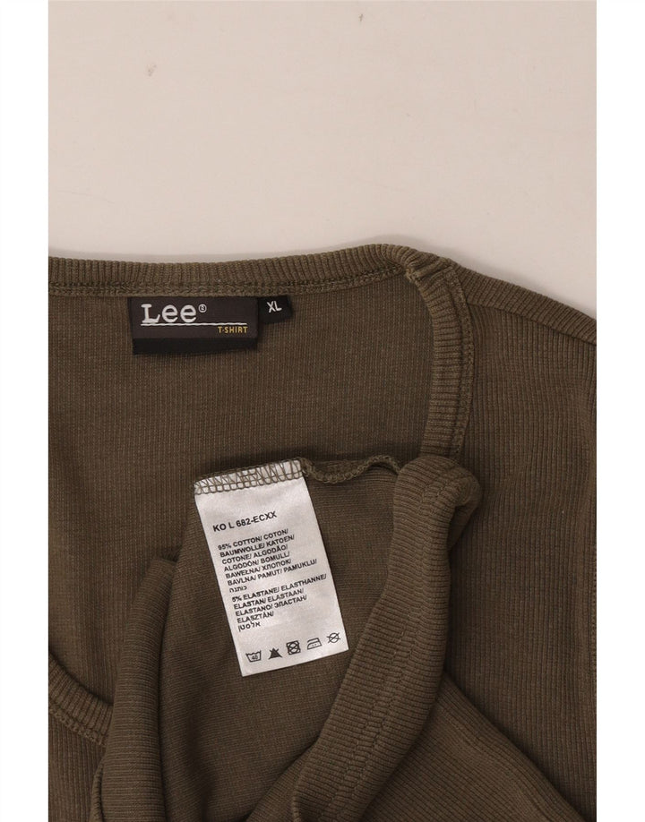 Lee Herren Weste Top XL Khaki