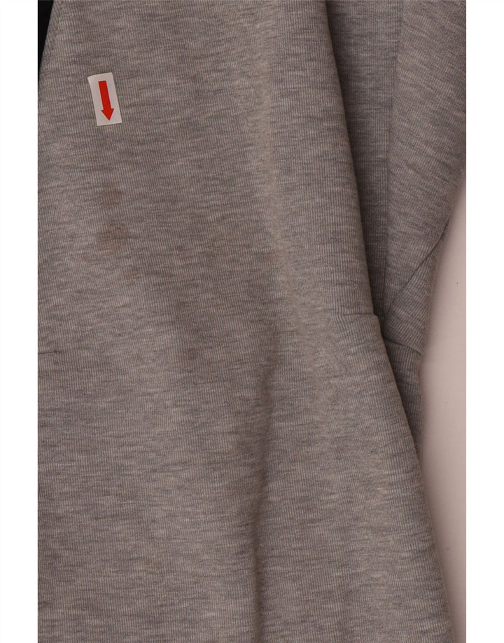 Nike Herren Cargo-Windbreaker-Hose aus mittelgrauer Baumwolle