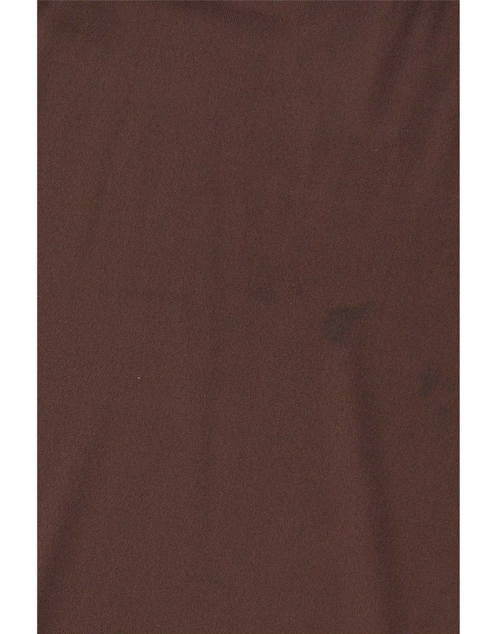 Sportmax Damen Maxirock Medium W28 Braune Viskose