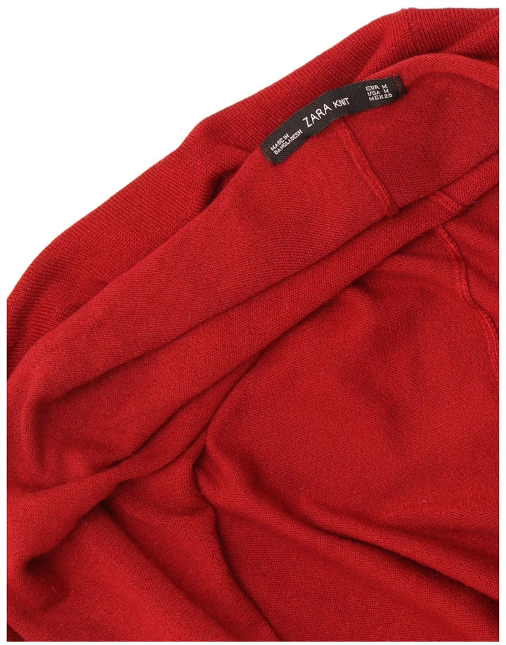 Zara Poncho-Cardigan für Damen, Gr. 14, mittleres Kastanienbraun