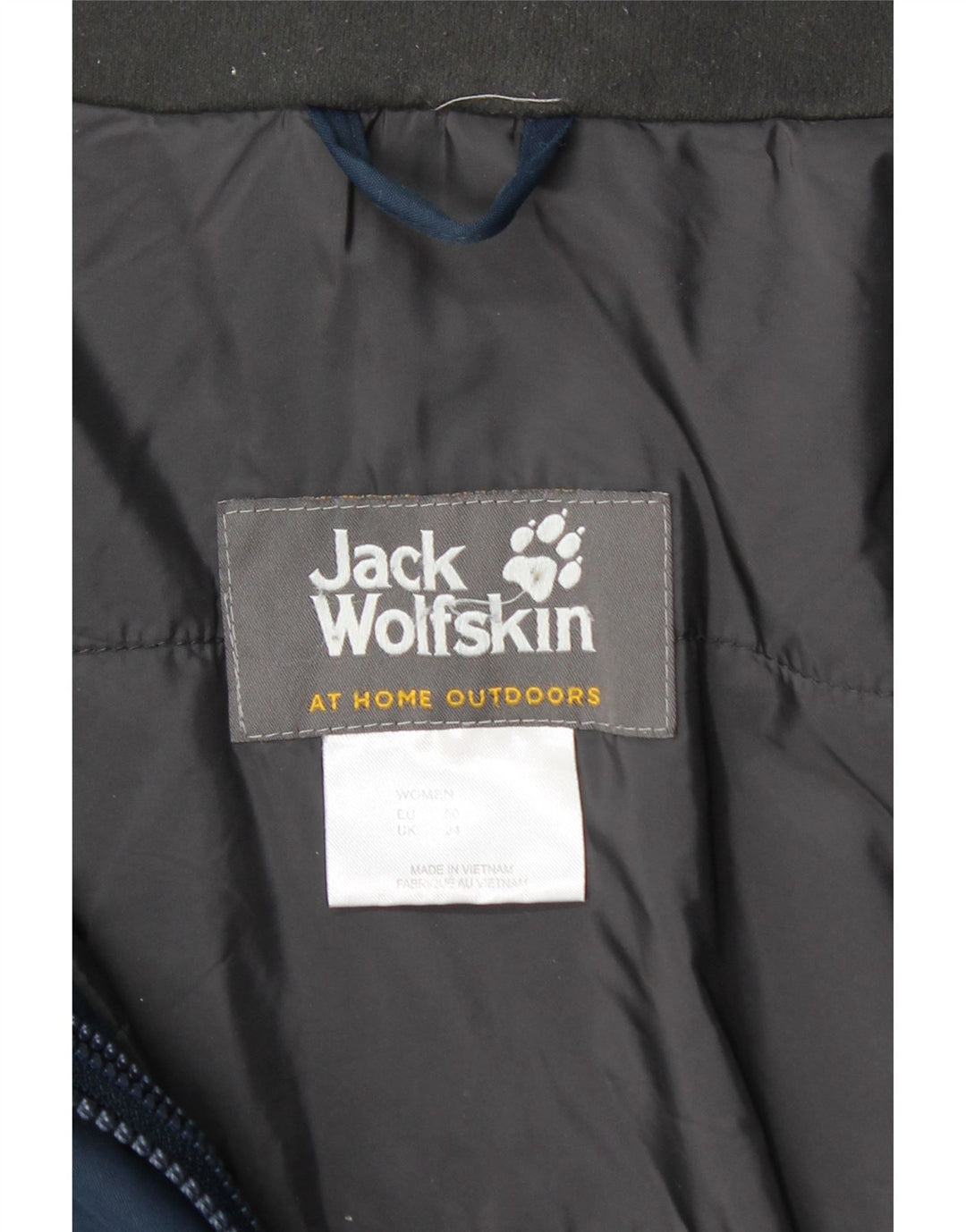 JACK WOLFSKIN Damen Windjacke mit Kapuze UK 24 4XL Marineblau
