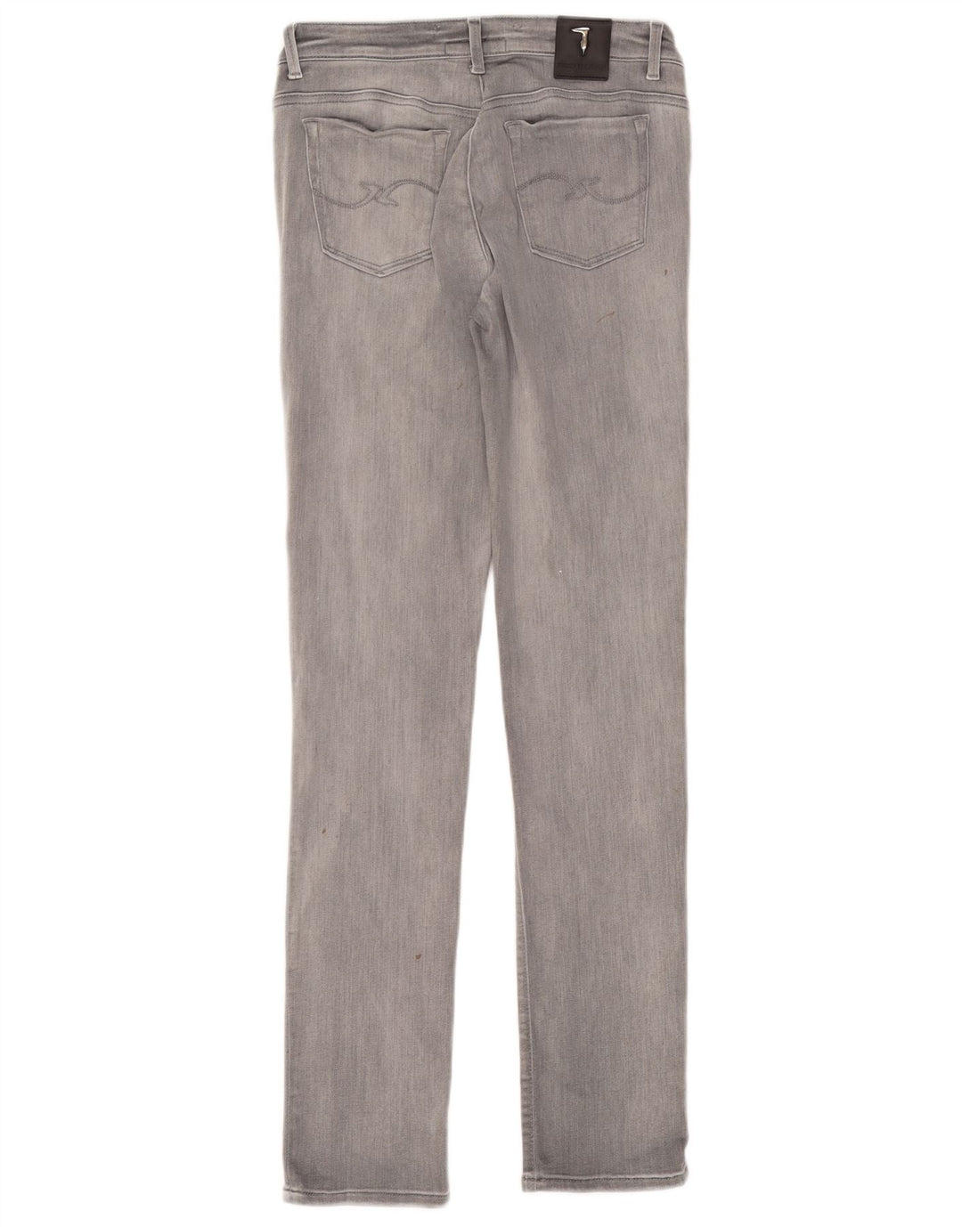 Trussardi Damen Skinny Jeans W28 L31 Grau