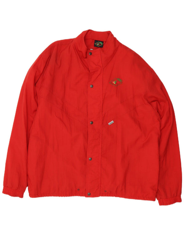 Sympatex Herren Loose Fit Bomberjacke UK 42 XL Rot Polyamid