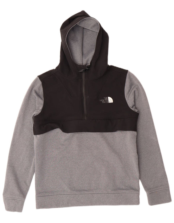 THE NORTH FACE Kapuzenpullover mit Reißverschluss für Jungen, 14–15 Jahre, XL, Grau, Farbblock