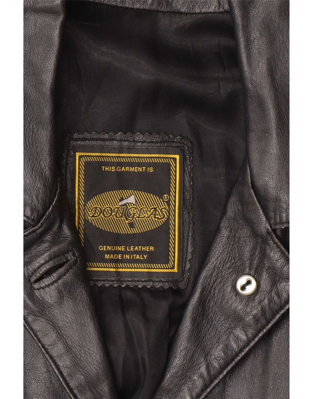 Douglas Damen Ledermantel UK 16 Large Schwarz