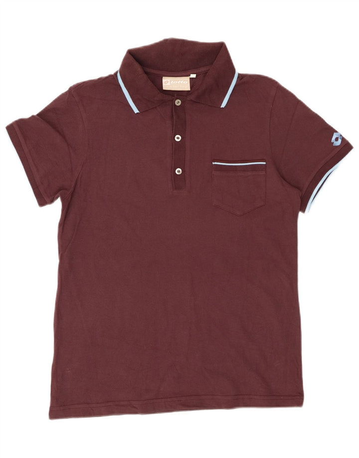LOTTO Herren Poloshirt Medium Burgund