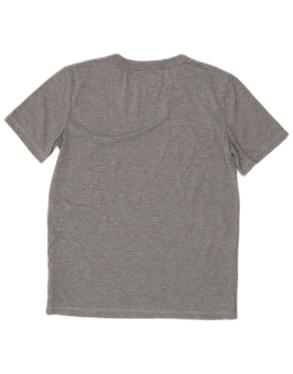 Eddie Bauer T-Shirt-Oberteil für Jungen, 10–11 Jahre, mittelgraues Polyester