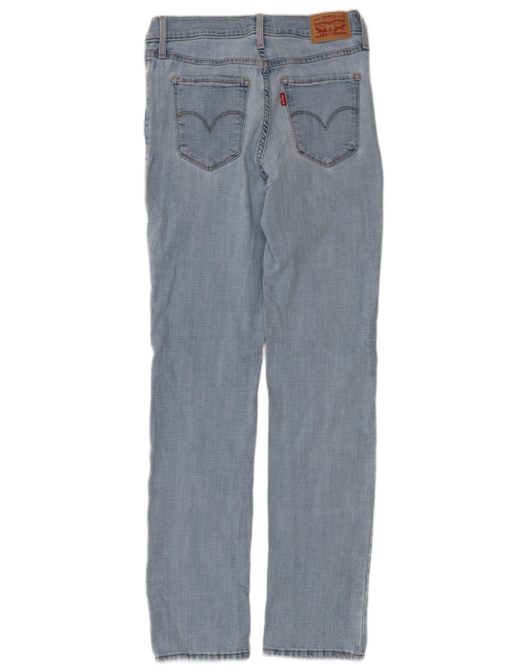 Levi's Damen 312 Shaping Slim Jeans W27 L30 Blaue Baumwolle