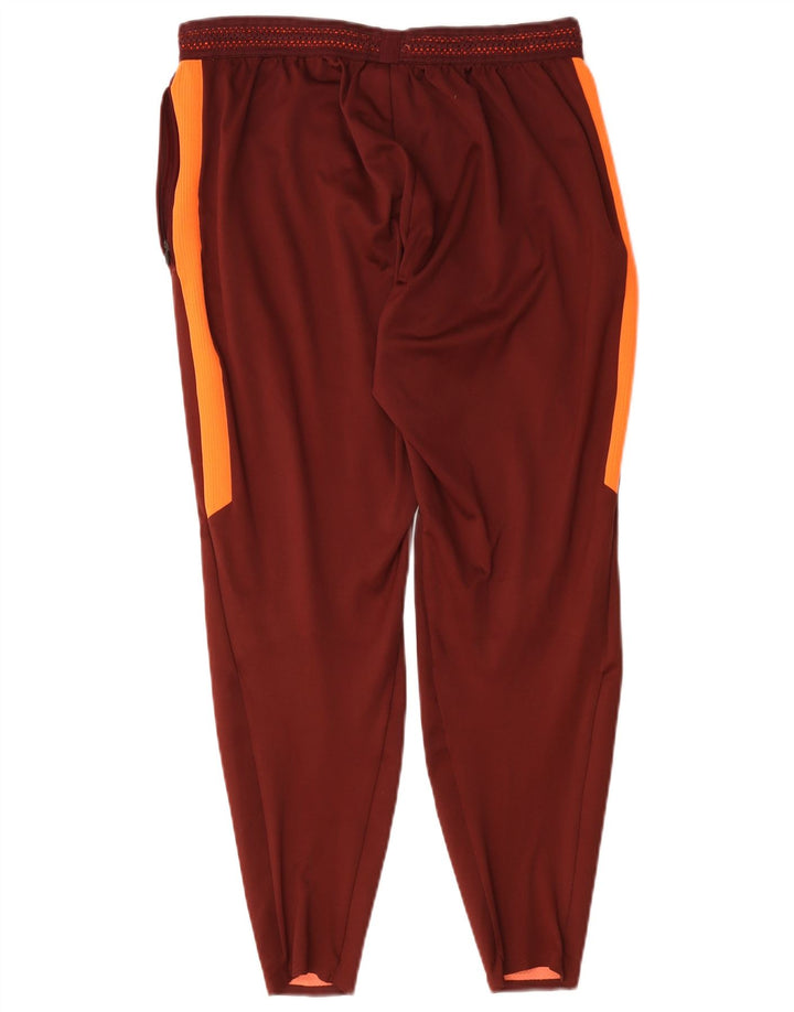 Nike Herren-Trainingshose „Barcelona“, groß, kastanienbraun, Colourblock-Polyester