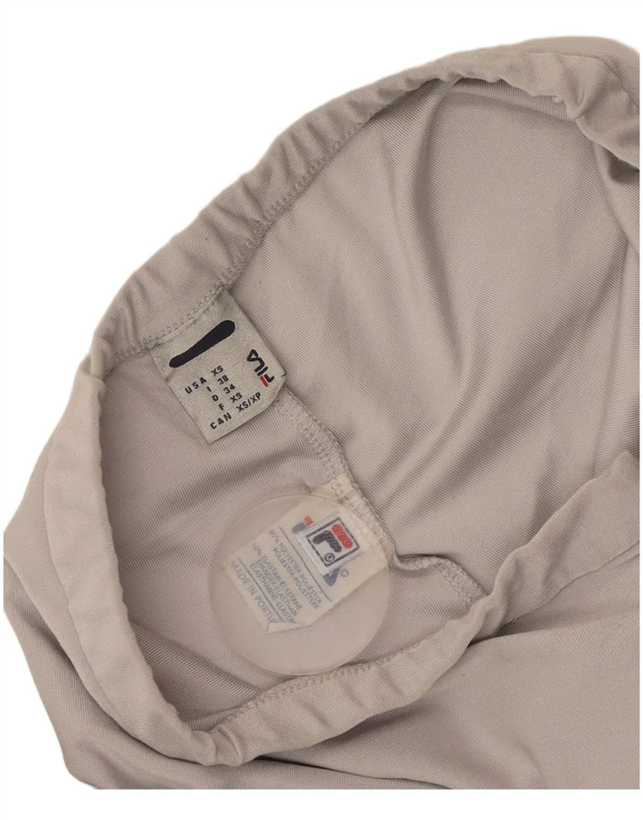 Fila Damen Trainingshose UK 6 XS Graues Polyester