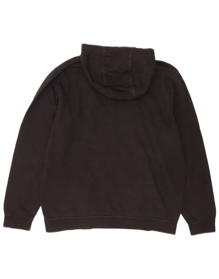 Nike Herren Kapuzenpullover, groß, aus schwarzer Baumwolle