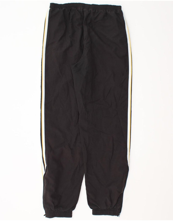 Adidas Herren Trainingshose Jogger UK 38/40 Medium Schwarz Polyester