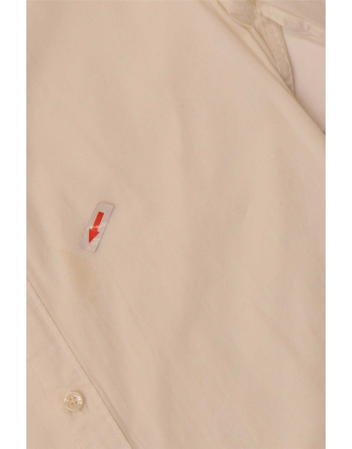 Tommy Hilfiger Herren-Slim-Fit-Hemd aus mittelweißer Baumwolle