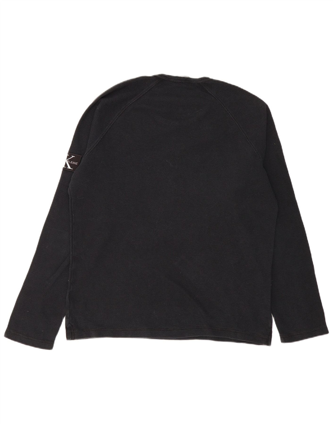 CALVIN KLEIN JEANS Herren Top Langarm XL Schwarz