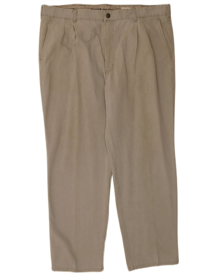 Pionier Herren-Chinohose mit Pegged, W42, L32, Beige