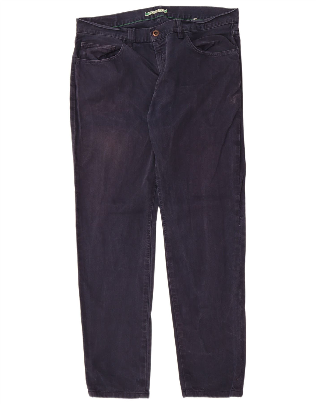 Lacoste Herren Slim Jeans W38 L33 Marineblaue Baumwolle
