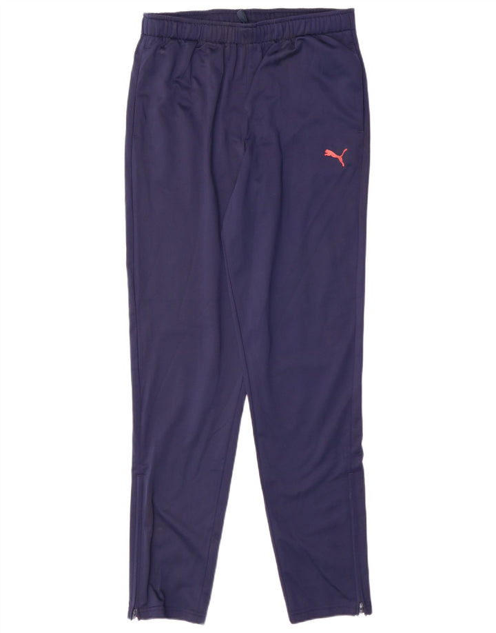 Puma Trainingshose für Jungen, 15–16 Jahre, marineblaues Polyester