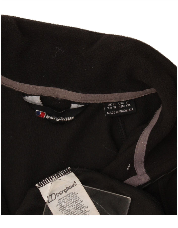 Berghaus Herren Fleecejacke UK 42 XL Schwarz Polyester